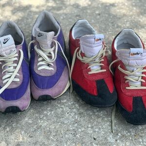 2 pair vintage Waffle Running Shoes Size 13 - 2007 Daybreak VTG & 2011 Oregon QS